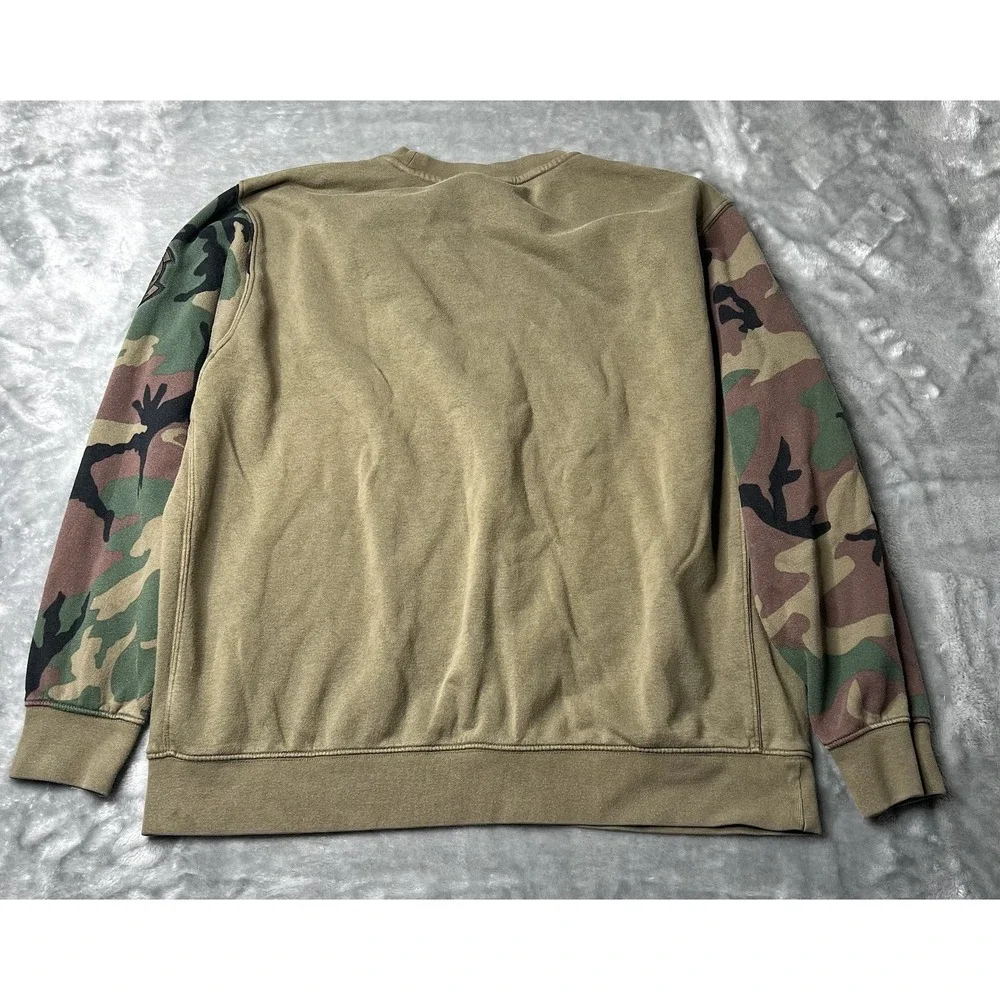 Jordan UCLA Sweater Men Size XXL Long Sleeve Sweatshirt Jumpman Green Camo